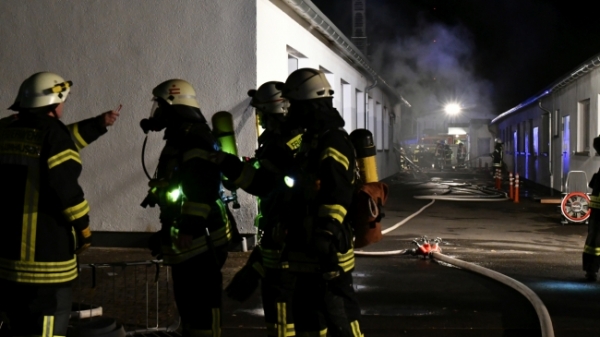 Einsatz 12.11.2018 F3 - Brand in Gewerbebetrieb