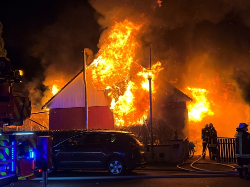 Einsatz 30.12.2021 - F3 Brennt Wohnhaus